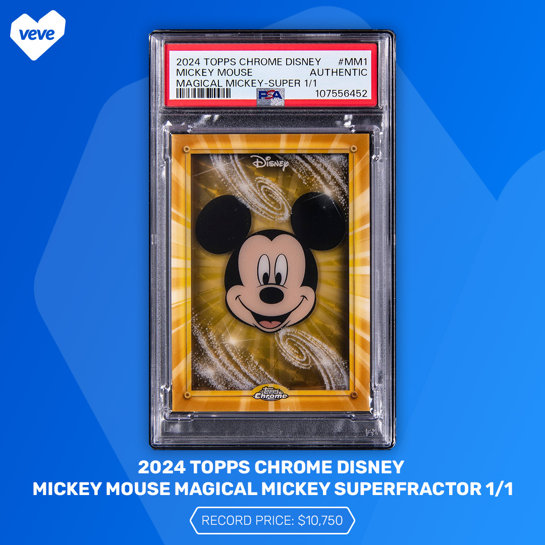 The 10 Most Expensive Disney Trading Cards - VeVe Digital Collectibles